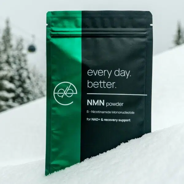 NMN Poeder in de sneeuw
